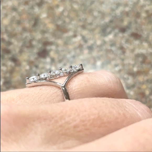 My North Star Ring - Floating Line Ring - Picture 8 of 12